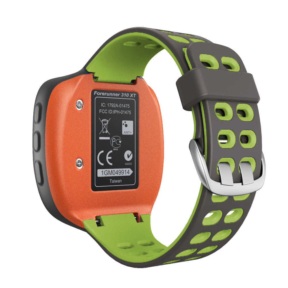 Double Color Silicone Watchband Strap Belt Replacement for Garmin Forerunner 310XT Smart Watch Double Color Silicone Watchband Strap Belt Replacement for Garmin Forerunner 310XT Smart Watch